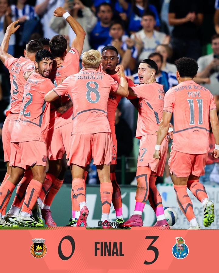 劲敌势如破竹！波尔图葡超全胜轰15球仅丢1球，穆帅少2场落后8分